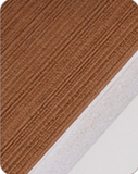 Darrahopens Home & Garden > Rugs > Outdoor Rugs EVA Faux Teak Boat Flooring Border Trim Self Adhesive Marine Decking Strip Non Slip Foam Sheet for Yacht Caravan RV (Light Brown & White, 240cm x 5.7cm)