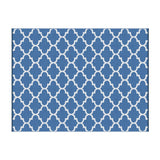 Darrahopens Home & Garden > Rugs > Outdoor Rugs Gardeon Outdoor Rugs 274x366cm Large Carpet Reversible Area Mat PP Dual-Sided Patio Rug Blue