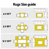 Darrahopens Home & Garden > Rugs > Outdoor Rugs Gardeon Outdoor Rugs 274x366cm Large Carpet Reversible Area Mat PP Dual-Sided Patio Rug Bohemian