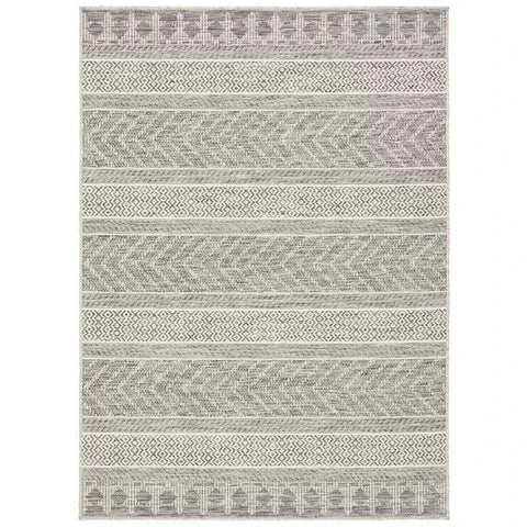 Darrahopens Home & Garden > Rugs > Outdoor Rugs Grey Terrace Rug 230 x 160cm for Indoor and Outdoor Use In Australia - Darrahopens