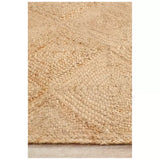 Darrahopens Home & Garden > Rugs > Outdoor Rugs Natural Jute Rug 320 x 230cm with Diamond Pattern In Australia - Darrahopens