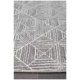 Darrahopens Home & Garden > Rugs > Outdoor Rugs Oasis 457 Silver Rug 290x200cm - Bohemian Tribal Style, Easy to Clean Polypropylene In Australia - Darrahopens