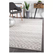 Darrahopens Home & Garden > Rugs > Outdoor Rugs Silver Oasis Rug 230 x 160cm - Bohemian Tribal Design, Easy to Clean Polypropylene In Australia - Darrahopens
