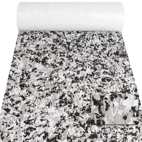 Darrahopens Home & Garden > Rugs > Outdoor Rugs Snow Camouflage EVA Boat Deck Mat - Non-Slip, Waterproof Flooring for Yacht, Boat, and Outdoor Use(2400x300x5mm)