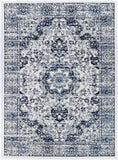 Darrahopens Home & Garden > Rugs Provence Prov22 Cream/D.Blue
