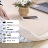 Darrahopens Home & Garden > Rugs Soft Touch Ultra Plush Memory Foam Tatami Soft Ivory Mat - 200 X 300 CM
