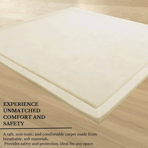 Darrahopens Home & Garden > Rugs Soft Touch Ultra Plush Memory Foam Tatami Soft Ivory Mat - 200 X 400 CM