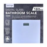 Darrahopens Home & Garden > Scales > Bathroom Scales Clevinger Silver Digital Glass Bathroom Scale Max Capacity 180KG