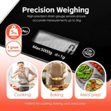 Darrahopens Home & Garden > Scales > Kitchen Scales 5KG Digital Glass Kitchen Scale