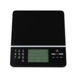Darrahopens Home & Garden > Scales > Kitchen Scales Food Scale with Nutritional Calculator, Kitchen Diet Scale, Digital Food Calorie Counting Scale for Meal Prep, Kitchen, Baking, Weight Loss, Resolution 1g, Max 5kg 11Ib