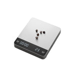 Darrahopens Home & Garden > Scales > Kitchen Scales Mini Coffee Scale with Timer,Rechargeable Espresso Scale,3kg/0.1g Precision Scale for Espresso&Pour-Over Coffee,Portable Digital Kitchen Scale,White