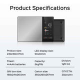 Darrahopens Home & Garden > Scales > Kitchen Scales Smart Digital Food Kitchen Scale with Nutritional Calculator, On-Screen Nutrient Info, Free App for Calorie & Macro Tracking, AI Scan, Personal Goals, for Weight Loss and Keto, 11lb/5kg