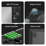 Darrahopens Home & Garden > Scales > Kitchen Scales Smart Digital Food Kitchen Scale with Nutritional Calculator, On-Screen Nutrient Info, Free App for Calorie & Macro Tracking, AI Scan, Personal Goals, for Weight Loss and Keto, 11lb/5kg