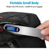 Darrahopens Home & Garden > Scales > Kitchen Scales Travel Luggage Scale, Portable Digital Luggage Scale Max 50Kg/110Lb (Lb,G,Oz,Kg) Scale With Hook For