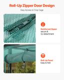 Darrahopens Home & Garden > Scales > Kitchen Scales VEVOR Crop Cage, 2.9 x 1.94 x 1.94 m Plant Protection Tent with Zippered Door, Wind-Resistant Tall Crop Cage, Easy to Install, Outdoor Raised Bed Cover, Tomato Plant Netting for Garden Patio Lawn