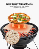 Darrahopens Home & Garden > Scales > Kitchen Scales VEVOR Pizza Stone, 508 x 355 mm Rectangular Cordierite Pizza Stone, Extra Large Baking-Stone with Aluminum Peel, 15 mm Thick Heat-Resistant Cordierite, for Oven, Baking Bread & Pizzas, BBQ Grilling