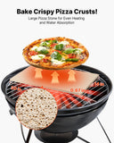 Darrahopens Home & Garden > Scales > Kitchen Scales VEVOR Pizza Stone, 508 x 355 mm Rectangular Cordierite Pizza Stone, Extra Large Baking-Stone with PP Scraper, 17 mm Thick Heat-Resistant Cordierite, for Oven, Baking Bread & Pizzas, BBQ Grilling