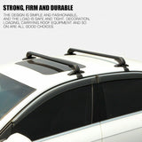 Darrahopens Home & Garden > Shading > Awnings 100cm Universal Car Roof Racks Carrier Adjustable Cross Bars Aluminium Alloy Lockable