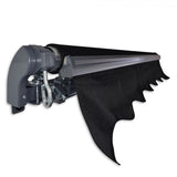 Darrahopens Home & Garden > Shading > Awnings 2.92m Black Fabric/Dark Grey Frame Manual Retractable Folding Arm Awning In Australia - Darrahopens