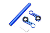 Darrahopens Home & Garden > Shading > Awnings 20cm Aluminum Alloy Bicycle Handlebar Extender Mount - Blue