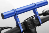 Darrahopens Home & Garden > Shading > Awnings 20cm Aluminum Alloy Bicycle Handlebar Extender Mount - Blue