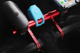Darrahopens Home & Garden > Shading > Awnings 20cm Aluminum Alloy Bicycle Handlebar Extender Mount - Red