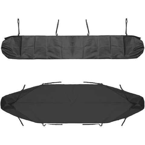 Darrahopens Home & Garden > Shading > Awnings Awning Dust Cover, 3m Patio Awning Dust Cover Black Patio Awning Storage Cover, Waterproof Winter Protection, AAFGVC
