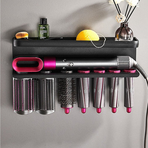 Darrahopens Home & Garden > Shading > Awnings Black Space Aluminum Wall Mount Holder for Dyson Airwrap