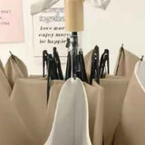 Folding Sun Umbrella UV Blocking Pure Color Black Rubber Sunscreen Umbrella for Rain Or Shine White and Brown In Australia - Darrahopens
