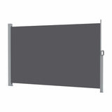 Darrahopens Home & Garden > Shading > Awnings Instahut 2X3.5M Side Awning Retractable Privacy Screen Outdoor Sun Shade Grey In Australia - Darrahopens