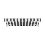 Darrahopens Home & Garden > Shading > Awnings Instahut Retractable Folding Arm Awning Manual Sunshade 2.5Mx2M Grey White