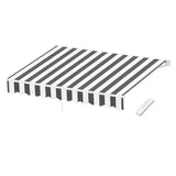 Darrahopens Home & Garden > Shading > Awnings Instahut Retractable Folding Arm Awning Motorised Sunshade 2.5Mx2M Grey White