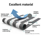 Darrahopens Home & Garden > Shading > Awnings Instahut Retractable Folding Arm Awning Motorised Sunshade 4.5Mx3M Grey White