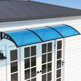 Darrahopens Home & Garden > Shading > Awnings Instahut Window Door Awning 1mx3m Blue