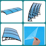 Darrahopens Home & Garden > Shading > Awnings Instahut Window Door Awning 1mx3m Blue