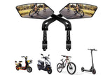 Darrahopens Home & Garden > Shading > Awnings Mountain Bike Rearview Mirror Adjustable Rotatable Handlebar Bicycle Mirror