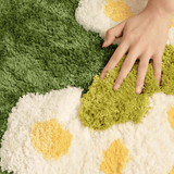 Darrahopens Home & Garden > Shading > Canopies & Gazebos 3D Stereo Irregular Rug Flowers Grass Moss Rug for Living Room Bedroom Home Aesthetic Decor Floor Mat Indoor (Moss D 31.5 * 61in) In Australia - Darrahopens