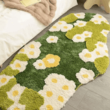 Darrahopens Home & Garden > Shading > Canopies & Gazebos 3D Stereo Irregular Rug Flowers Grass Moss Rug for Living Room Bedroom Home Aesthetic Decor Floor Mat Indoor (Moss D 31.5 * 61in) In Australia - Darrahopens