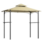 Darrahopens Home & Garden > Shading > Canopies & Gazebos Instahut Gazebo Outdoor Patio Marquee BBQ Grill Shelter Garden Shade Hooks Beige