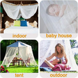 Darrahopens Home & Garden > Shading > Canopies & Gazebos King Size Mosquito Net with Frame Indoor Outdoor Use 200 x 220 x 210 cm