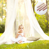 Darrahopens Home & Garden > Shading > Canopies & Gazebos Mosquito Net Canopy for Single Double Bed Compatible with Adult Girl Baby Child Bedding