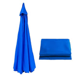 Darrahopens Home & Garden > Shading > Canopies & Gazebos Patio Umbrella Replacement Canopy, 10ft/11ft Umbrella Top Outdoor Umbrellas Covers with 6/8 Ribs,Waterproof Fade-Resistant for Garden, Deck, Backyard, Pool