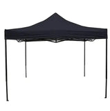 Darrahopens Home & Garden > Shading > Canopies & Gazebos Portable Water-Resistant Gazebo 2x2 M - Black / With Sidewalls