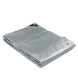 Darrahopens Home & Garden > Shading Heavy Duty Silver Black Tarp Tarpaulin 3.6x4.9m