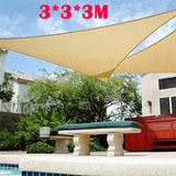 Darrahopens Home & Garden > Shading Heavy Duty Waterproof Sun Shade Sail Square Rectangle 320GSM HDPE 98% UV Block