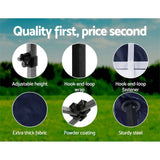 Darrahopens Home & Garden > Shading Instahut Gazebo Pop Up Marquee 3x4.5 Outdoor Wedding Gazebos Base Pod Kit Navy