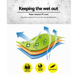 Darrahopens Home & Garden > Shading Instahut Gazebo Pop Up Marquee 3x6 Outdoor Wedding Mesh Side Wall Gazebos