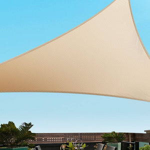 Darrahopens Home & Garden > Shading Instahut Shade Sail Cloth Shadecloth Triangle Sun Canopy 3.6x3.6x3.6M