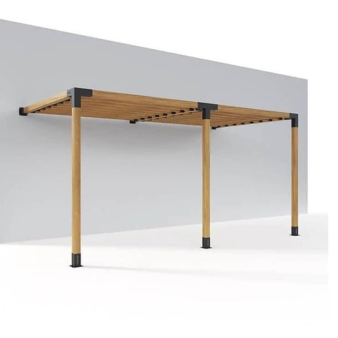 Darrahopens Home & Garden > Shading Roof Pergola Gazebo Shed Matte Black Steel Brackets DIY Kits