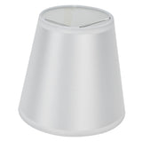 Darrahopens Home & Garden > Shading > Umbrellas & Sunshades 2PCS Modern Fabric Lampshade Clip On Wall Lamp Chandelier Lamp Shade for E14 Screw Table LightPT10 White In Australia - Darrahopens